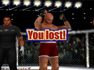 Ultimate Fighting Championship gameplay screenshot on PS1