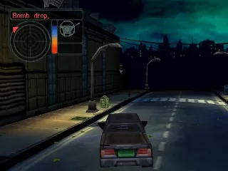 Urban Chaos gameplay screenshot on PS1