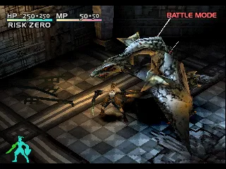 Vagrant Story gameplay screenshot on PS1
