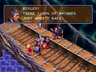 Vandal Hearts gameplay screenshot on PS1