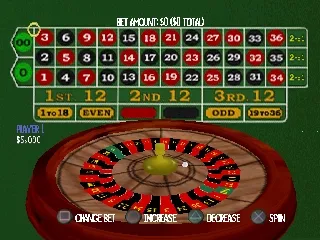 Vegas Games 2000 gameplay screenshot on PS1