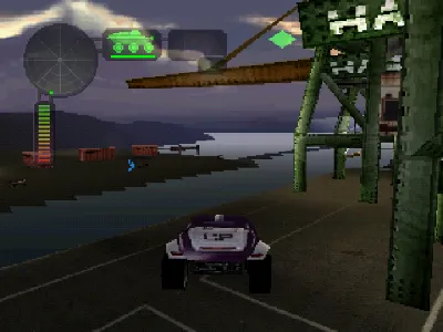 Vigilante 8: 2nd Offense gameplay screenshot on PS1