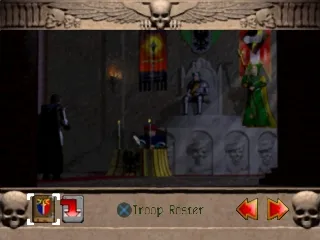 Warhammer: Dark Omen gameplay screenshot on PS1