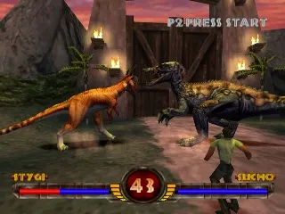 Warpath: Jurassic Park gameplay screenshot on PS1