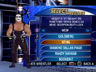 WCW Mayhem gameplay screenshot on PS1
