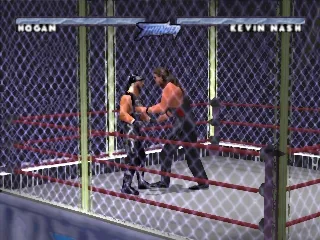 WCW/nWo Thunder gameplay screenshot on PS1