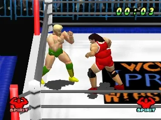 WCW vs. the World gameplay screenshot on PS1