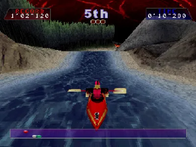 Wild Rapids gameplay screenshot on PS1