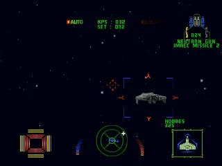 Wing Commander III: Heart of the Tiger gameplay screenshot on PS1