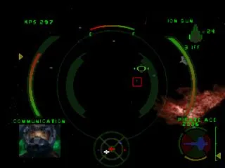 Wing Commander IV: The Price of Freedom gameplay screenshot on PS1