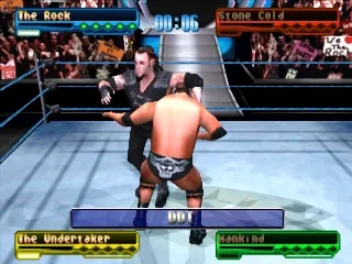 WWF SmackDown! gameplay screenshot on PS1