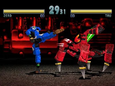Zero Divide 2: The Secret Wish gameplay screenshot on PS1