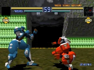 Zero Divide gameplay screenshot on PS1