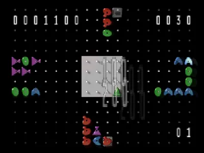 Zoop gameplay screenshot on PS1