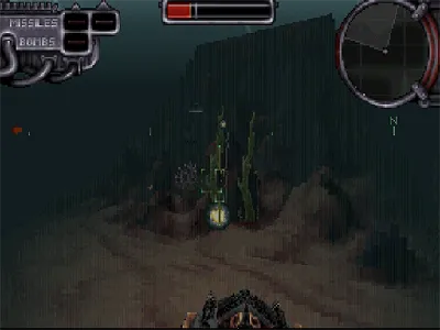 Amok gameplay screenshot on Saturn