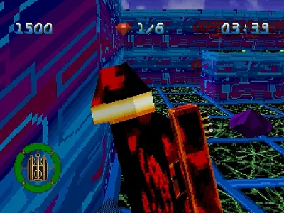 Assault Rigs gameplay screenshot on Saturn