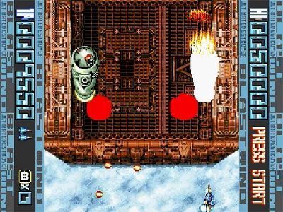 Blast Wind gameplay screenshot on Saturn