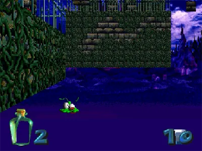 Bug Too! gameplay screenshot on Saturn