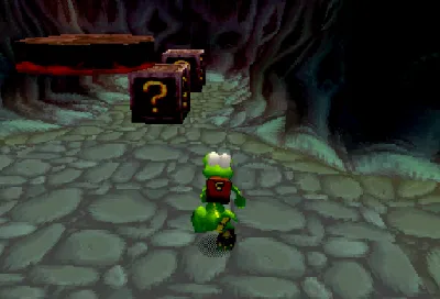 Croc: Legend of the Gobbos gameplay screenshot on Saturn