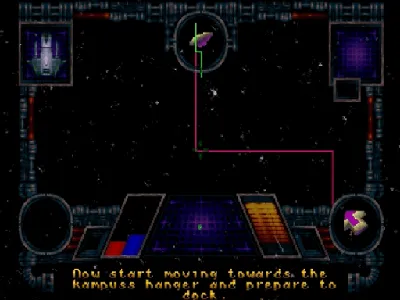 Darklight Conflict gameplay screenshot on Saturn