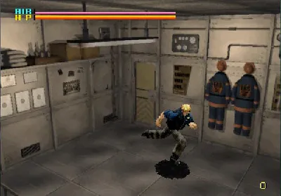 Deep Fear gameplay screenshot on Saturn