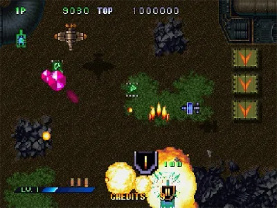Guardian Force gameplay screenshot on Saturn