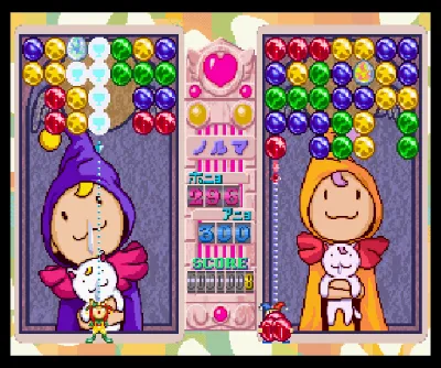 Magical Drop III gameplay screenshot on Saturn