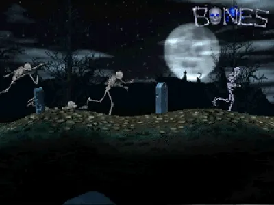 Mr. Bones gameplay screenshot on Saturn