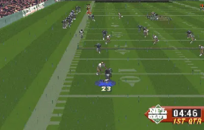 NFL Quarterback Club 96 gameplay screenshot on Saturn