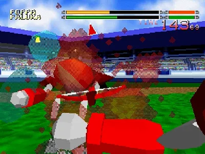 Robo Pit gameplay screenshot on Saturn