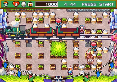 Saturn Bomberman gameplay screenshot on Saturn