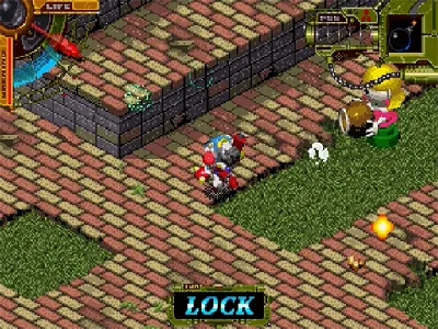 SteamGear Mash gameplay screenshot on Saturn