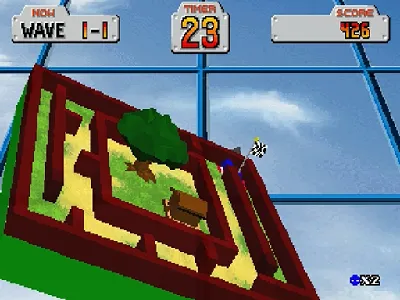 Tama gameplay screenshot on Saturn