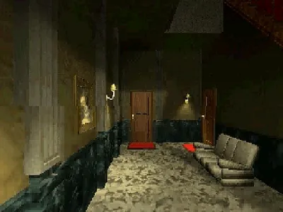 The Mansion of Hidden Souls gameplay screenshot on Saturn