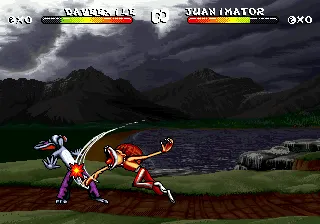 Brutal: Above the Claw gameplay screenshot on 32X