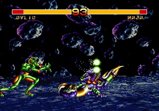 Cosmic Carnage gameplay screenshot on 32X