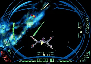 Darxide gameplay screenshot on 32X