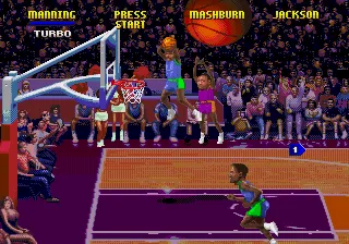 NBA Jam: Tournament Edition gameplay screenshot on 32X