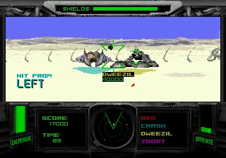 T-MEK gameplay screenshot on 32X
