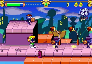 Tempo gameplay screenshot on 32X