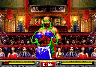 Toughman Contest gameplay screenshot on 32X