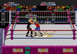WWF Raw gameplay screenshot on 32X