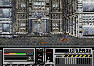 Citizen X gameplay screenshot on Sega CD