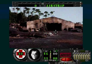 Corpse Killer gameplay screenshot on Sega CD