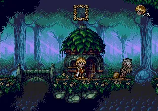 Flink gameplay screenshot on Sega CD