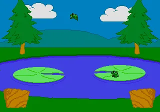 Frog Feast gameplay screenshot on Sega CD