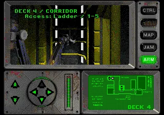 Iron Helix gameplay screenshot on Sega CD
