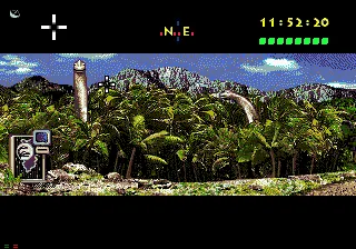 Jurassic Park gameplay screenshot on Sega CD