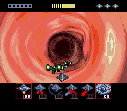 Microcosm gameplay screenshot on Sega CD