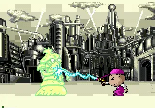 Panic! gameplay screenshot on Sega CD